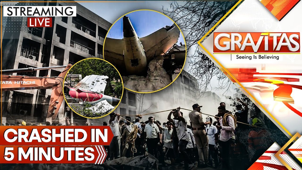 Air India AI171’s Fatal 5 Minutes: What Went Wrong? | GRAVITAS LIVE | WION