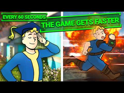 Fallout 4 But The Game Speeds Up...