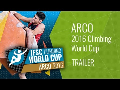 Upcoming LiveStream Trailer - IFSC Climbing World Cup Arco 2016 - Lead & Speed