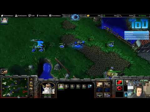 Warcraft III #743 - [GCS Qualifier] Starshapedkh Human vs NightElf (Terenas Stand)