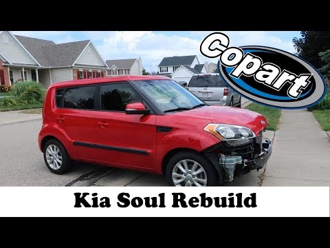 Kia Soul Rebuild and Restoration from Copart