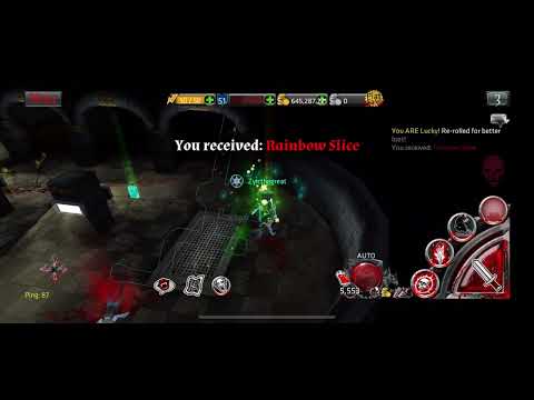 Dark legends rainbow slice drops