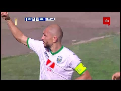 Карпаты - Сталь - 1:1. Гол: Худобяк(30')