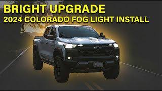 Easy Fog Light Installation on 2024 Chevy Colorado Trail Boss