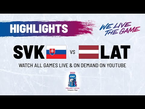 Highlights | Slovakia vs. Latvia | 2023 #IIHFWorlds
