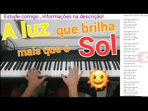 A Luz que brilha mais que o sol / Piano / Dudu Louvores