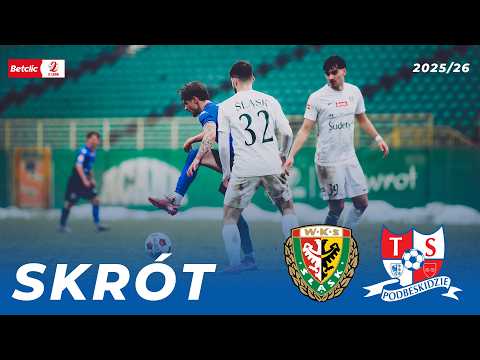 🔴⚪🔵 SKRÓT Śląsk Wrocław II - Podbeskidzie Bielsko Biała 0:5 BRAMKI!