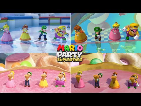 Mario Party Superstars // All Mario Party 5 Minigames & Original