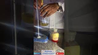 WAEC Chemistry Practical 2025 Titration #chemistry#science #education #viralvideo #viralshorts