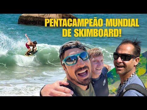 PENTACAMPEÃO MUNDIAL DE SKIMBOARD! LUCAS FINK NO UARADEI! - EP 41