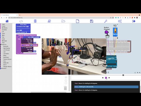 Arduino High Five Machine - ElectroBlocks