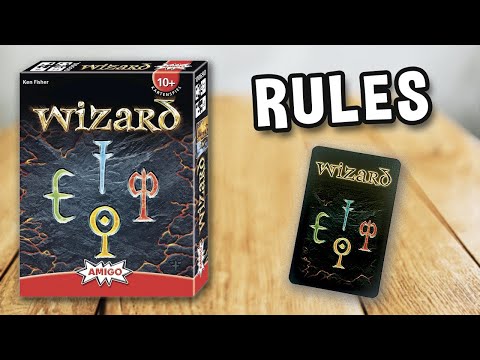 So spielt man das Kartenspiel WIZARD (offizielle Regeln, Spielablauf und Anleitung) | Spielregeln TV