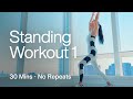 No Jumping Standing Workout at Home - Vol 1