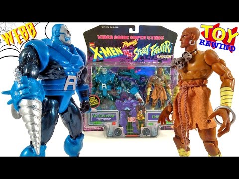 X-Men vs Street Fighter APOCALYPSE vs DHALSIM Toy Rewind Episode 50