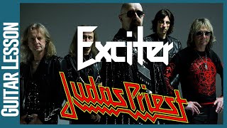Exciter By Judas Priest  -  Guitar Lesson