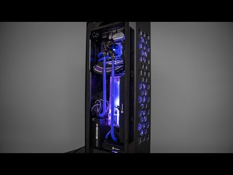 Timelapse Build Phanteks Shift X Purple Dream + PC Porn