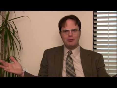 The Office/Threat Level Midnight - Dwight is not a robot