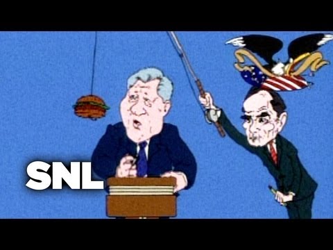 Fun With Real Audio: Bill Clinton and Bob Dole - Saturday Night Live