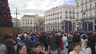 3 Gennaio 2026: FASE MATARRAM'MARISSIMA, Puerta del Sol, Madrid, Spain