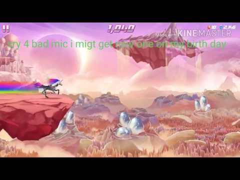 playing robot unicorn attack 2 XDDDDDDDDDD