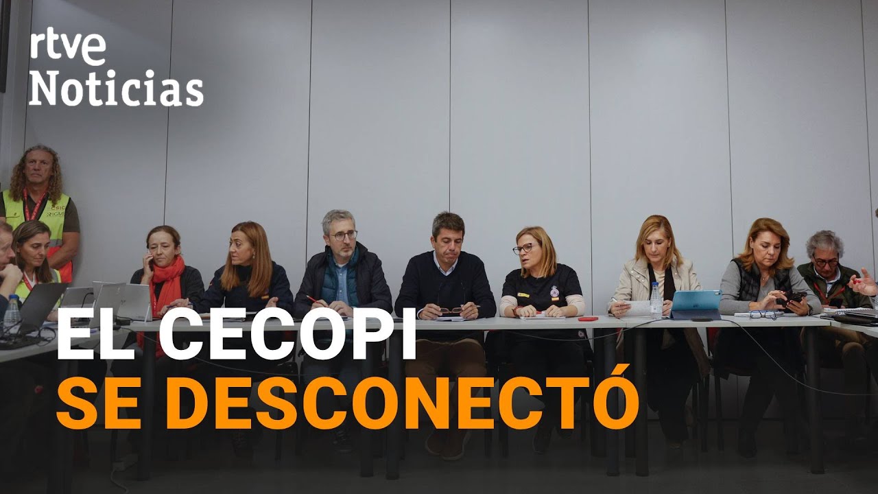 RIBERA: La CONEXIÓN entre el GOBIERNO y el CECOPI "PASÓ a NEGRO" DOS VECES el día de la DANA | RTVE