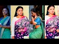 Priya Balakumaran Unseen Saree Show Serial Actress Tamil