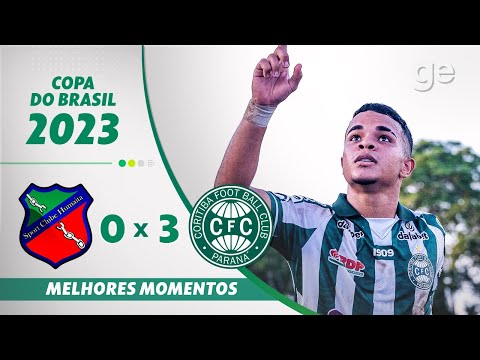Gols e lances de Humaitá x Coritiba