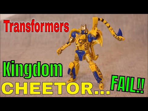 Transformers WFC Custom Cheetor FAIL - GotBot true Review NUMBER 817