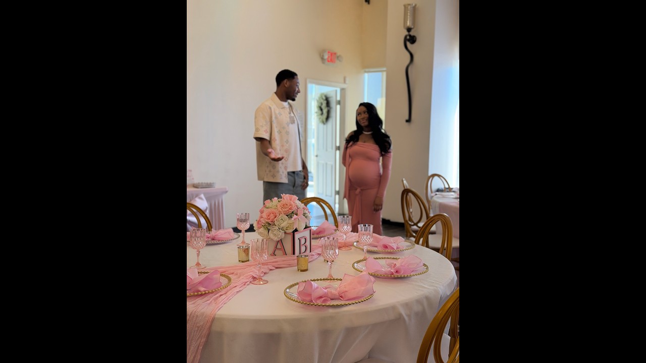 Welcome to Tony and Shanya’s baby shower!