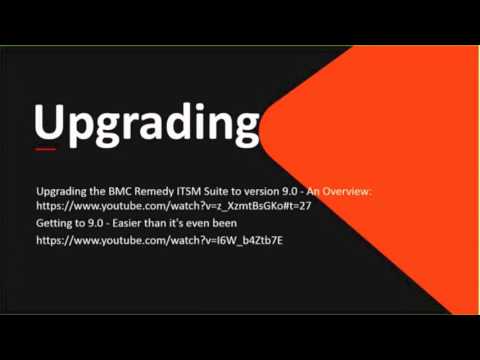 Upgrading to BMC Remedy 9, Part 3