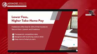 Webinar 04: Freelancing Made Better: How ADDMORE Empowers Independent Contractors in the Philippines