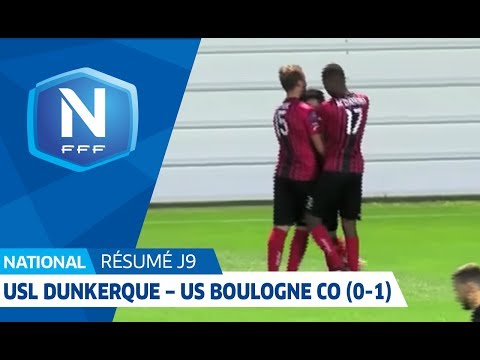 J9 : USL Dunkerque – US Boulogne CO (0-1), le résumé I National FFF 2018-2019