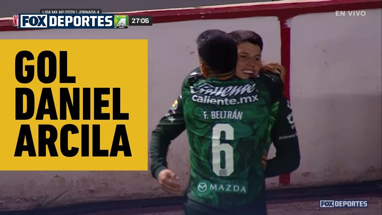 💪 GOL Daniel Arcila | Necaxa 0-1 Club León | Apertura 2026 | Liga MX