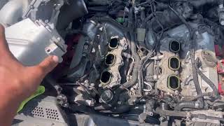 Audi 3.0t intake flaps / runners blocked after repair supercharged v6 s4 s5 sq5 a6 a7 q7 etc.