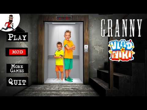Play as Vlad and Niki in Granny Elevator escape