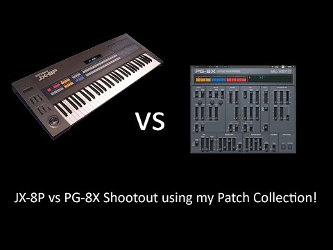 JX 8P vs PG 8X Hardware vs Software Shootout Comparison