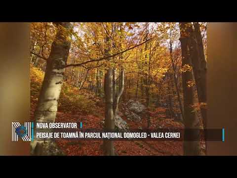 Autumn landscapes in Domogled National Park - Cerna Valley