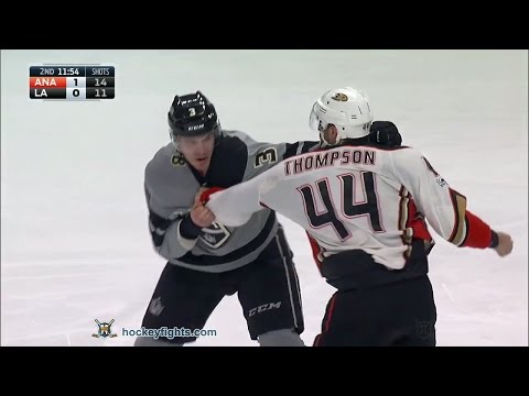Nate Thompson vs Brayden McNabb