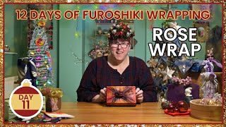 The Rose Wrap: How to Wrap Dog Treats 🐶 | 12 Days of Christmas (Day 11)
