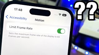 Can you enable 90fps in iPhone 14 Pro??