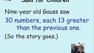 3.1.1 Arithmetic Sums: Video