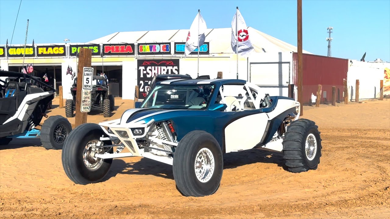 HUGE CRASH Down Oldsmobile Hill At Glamis Dunes Halloween 2023 | DIRT BIKE DIARIES EP.192