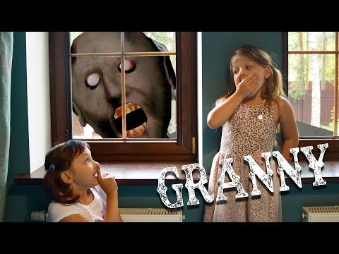 GRANNY стала ОГРОМНОЙ! Вызываем ГРЕННИ! GRANNY в РЕАЛЬНОЙ ЖИЗНИ! Fun video for kids