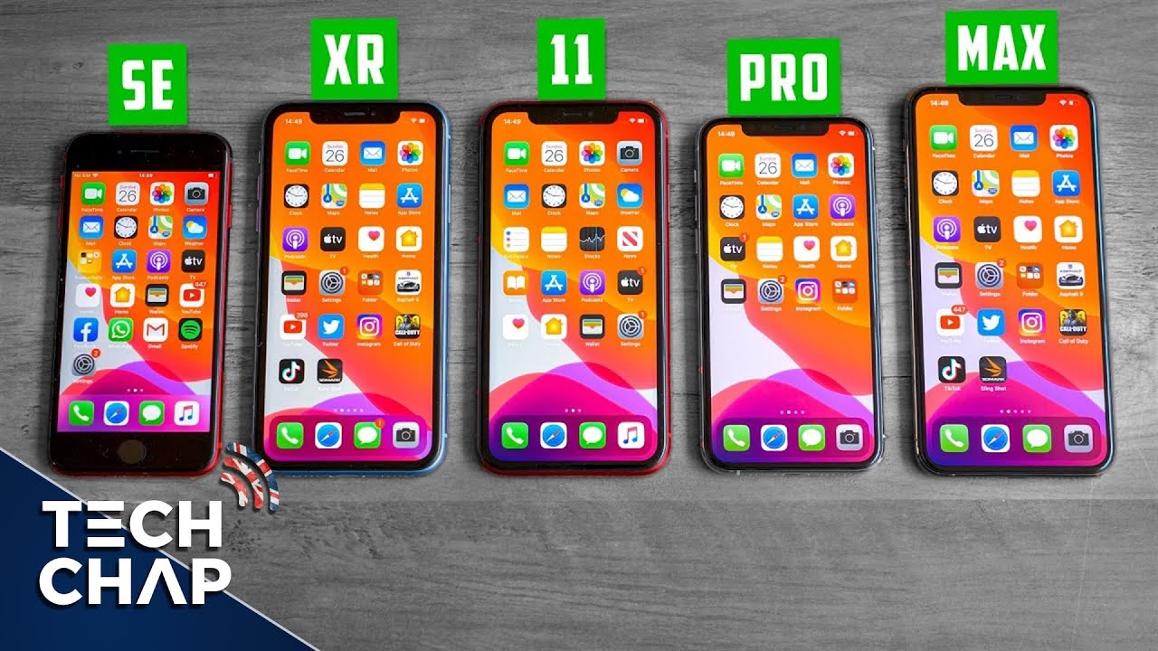 The iPhone 11 Buying Guide (SE vs XR vs 11 vs Pro vs Max) | The Tech Chap