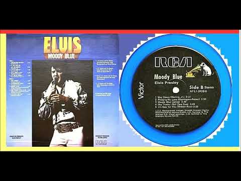 Elvis Presley - Moody Blue 'Vinyl'