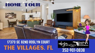 Home Tour $288,000 TURNKEY With Lots of Custom Features! | Robyn Cavallaro | The Villages, Florida