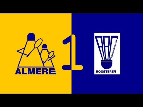 F.I.T. Almere vs Roosterse BC (Baan 1) - Eredivisie 10-09-2022