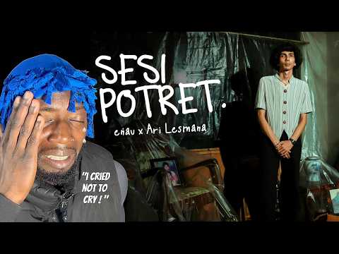 First Time Reacting to eńau feat. Ari Lesmana - Sesi Potret (Official Music Video)