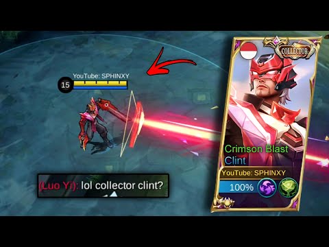 CLINT USERS , ARE YOU READY FOR THIS CRIMSON BLAST COLLECTOR SKIN ?!🔥