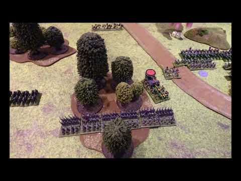 Warmaster Battle Report: Dark Elves vs Empire 3000 pts
